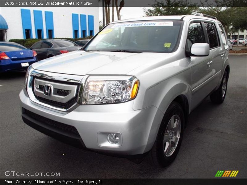 Billet Silver Metallic / Gray 2009 Honda Pilot EX