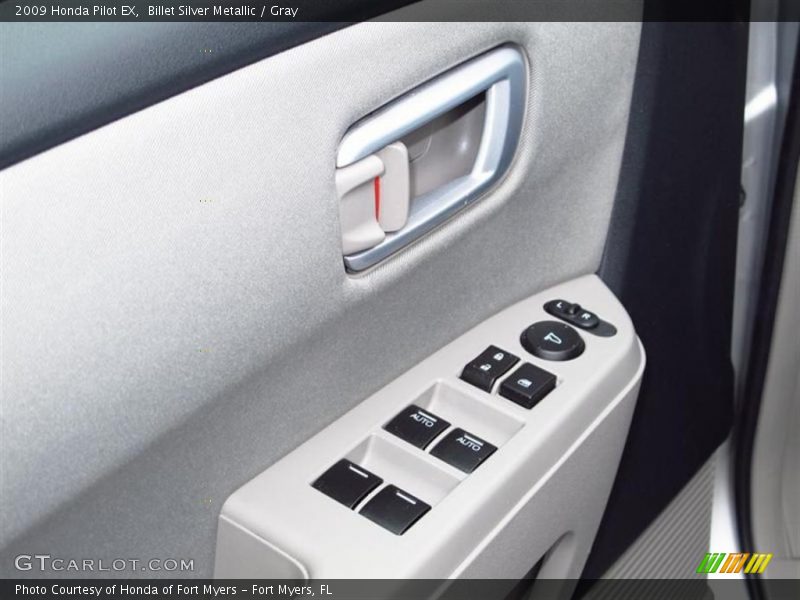Billet Silver Metallic / Gray 2009 Honda Pilot EX