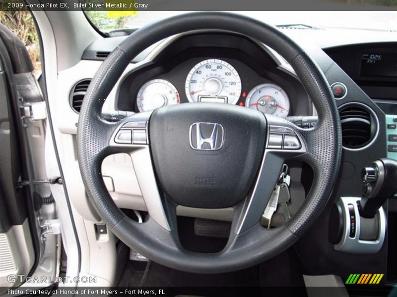 Billet Silver Metallic / Gray 2009 Honda Pilot EX