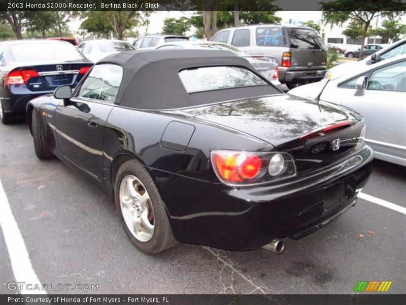 Berlina Black / Black 2003 Honda S2000 Roadster