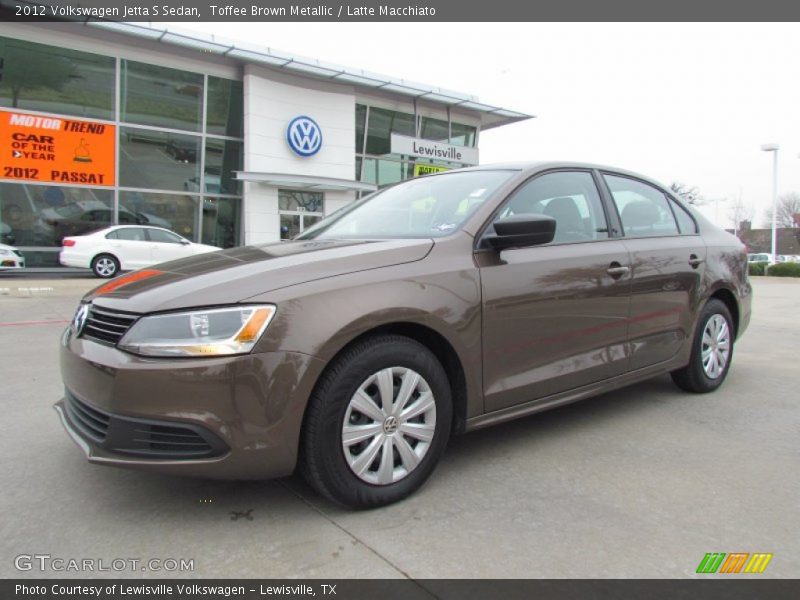 Toffee Brown Metallic / Latte Macchiato 2012 Volkswagen Jetta S Sedan