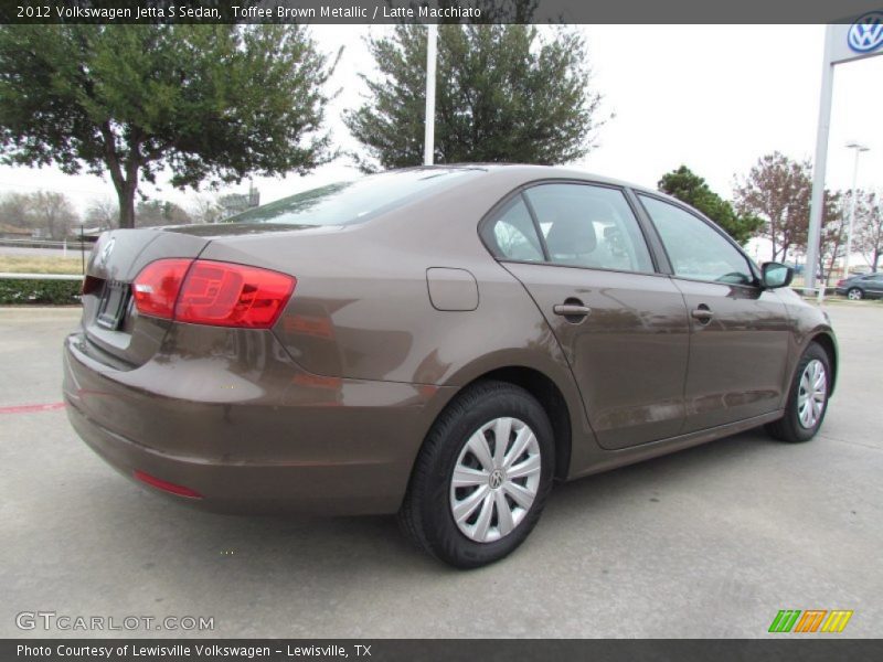 Toffee Brown Metallic / Latte Macchiato 2012 Volkswagen Jetta S Sedan