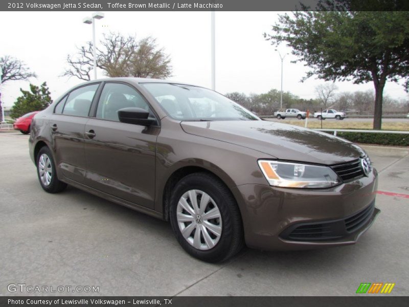 Toffee Brown Metallic / Latte Macchiato 2012 Volkswagen Jetta S Sedan