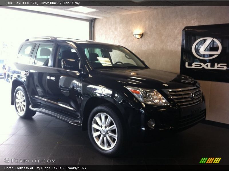 Onyx Black / Dark Gray 2008 Lexus LX 570