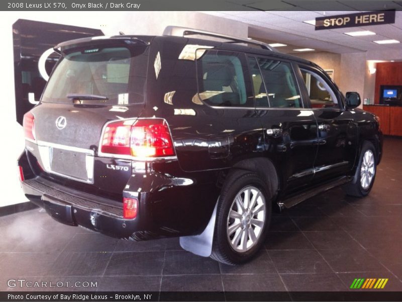 Onyx Black / Dark Gray 2008 Lexus LX 570