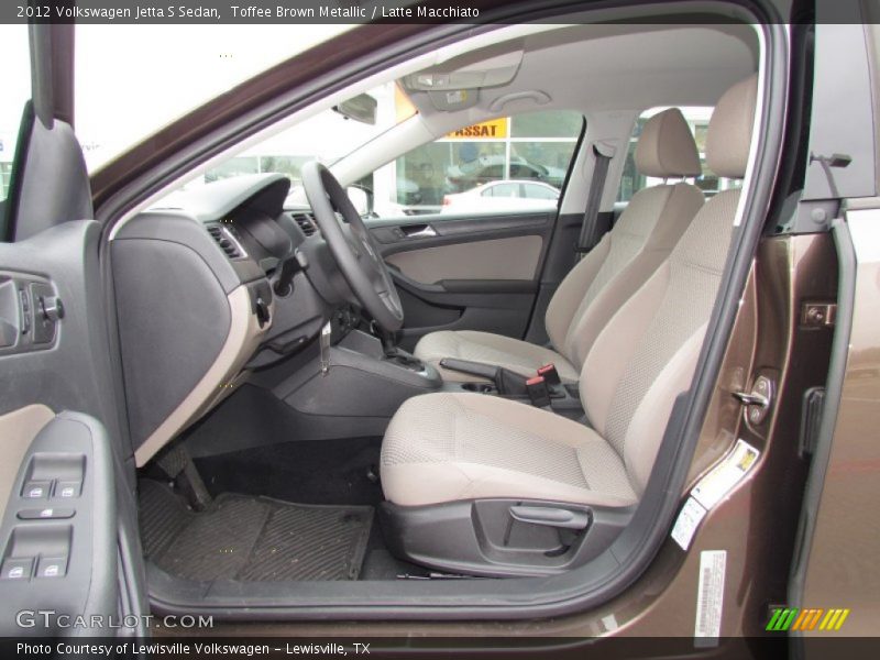 Toffee Brown Metallic / Latte Macchiato 2012 Volkswagen Jetta S Sedan