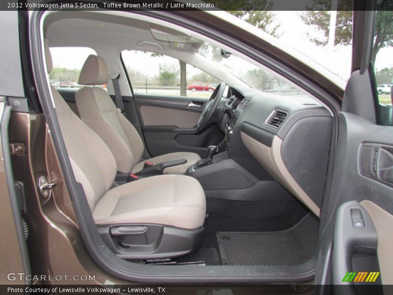 Toffee Brown Metallic / Latte Macchiato 2012 Volkswagen Jetta S Sedan