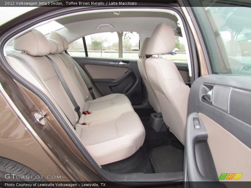 Toffee Brown Metallic / Latte Macchiato 2012 Volkswagen Jetta S Sedan