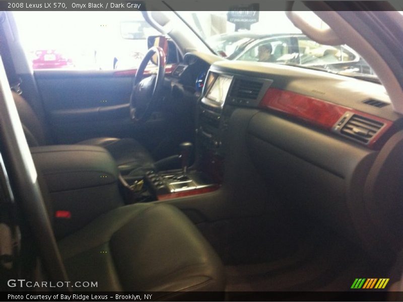 Onyx Black / Dark Gray 2008 Lexus LX 570