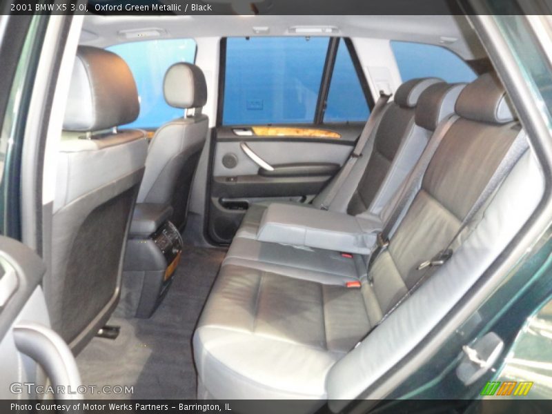 Oxford Green Metallic / Black 2001 BMW X5 3.0i