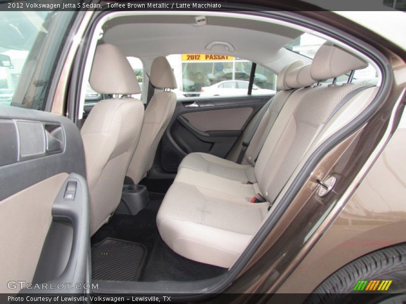 Toffee Brown Metallic / Latte Macchiato 2012 Volkswagen Jetta S Sedan