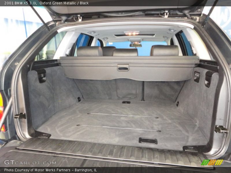 Oxford Green Metallic / Black 2001 BMW X5 3.0i