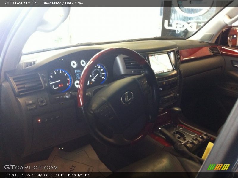 Onyx Black / Dark Gray 2008 Lexus LX 570