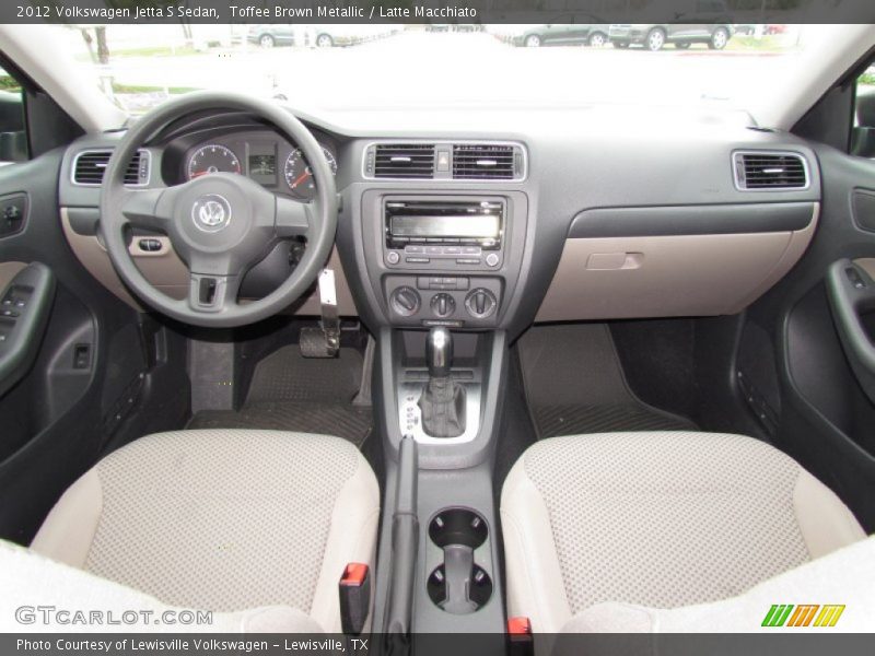 Toffee Brown Metallic / Latte Macchiato 2012 Volkswagen Jetta S Sedan
