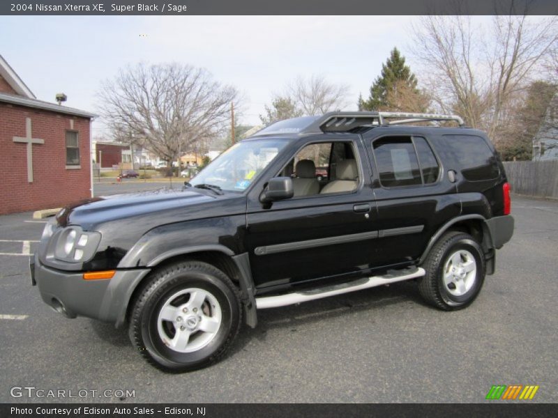 Super Black / Sage 2004 Nissan Xterra XE