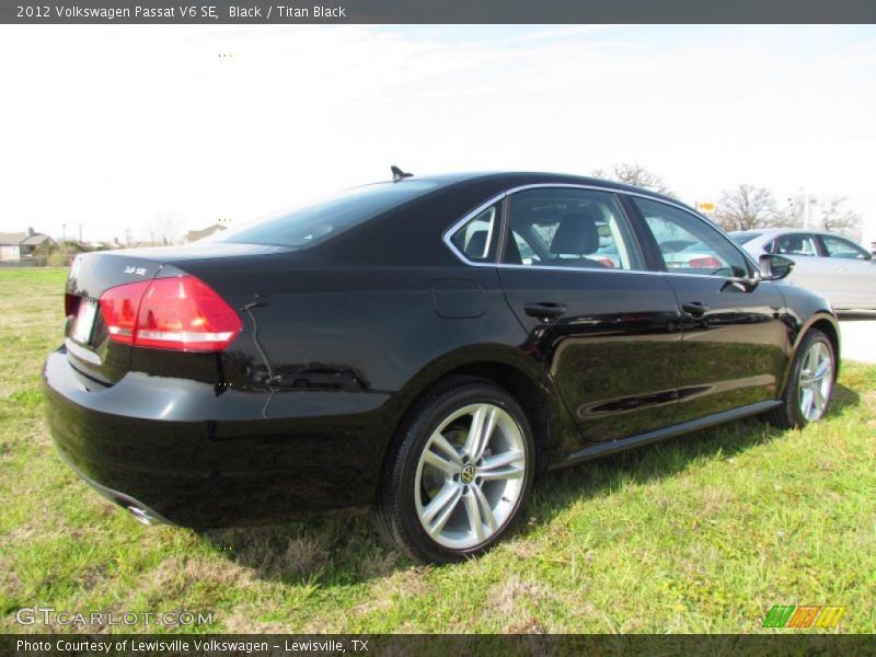 Black / Titan Black 2012 Volkswagen Passat V6 SE