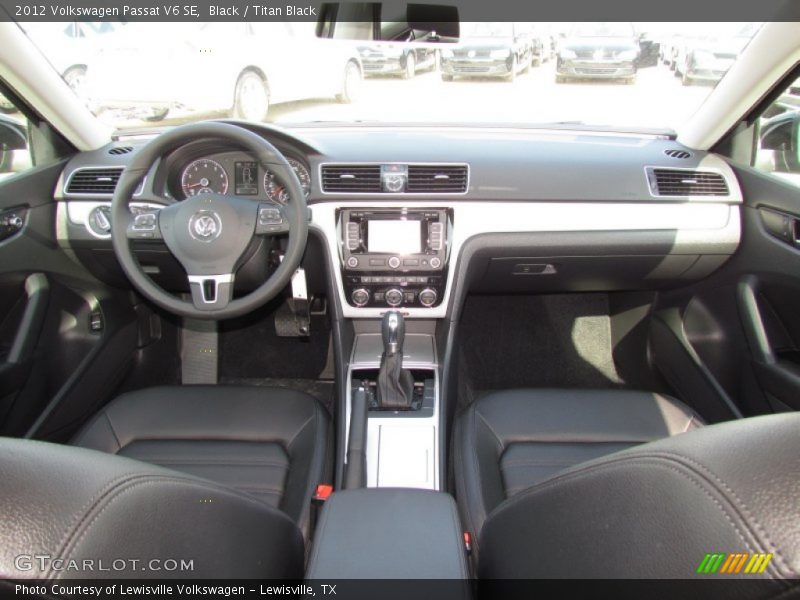 Dashboard of 2012 Passat V6 SE