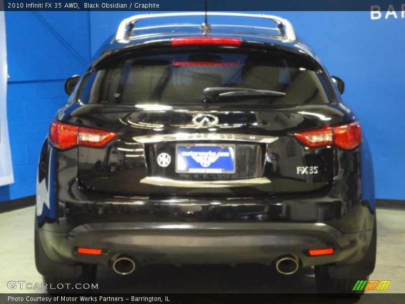 Black Obsidian / Graphite 2010 Infiniti FX 35 AWD