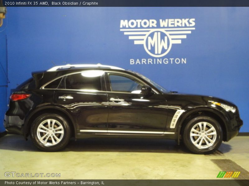 Black Obsidian / Graphite 2010 Infiniti FX 35 AWD