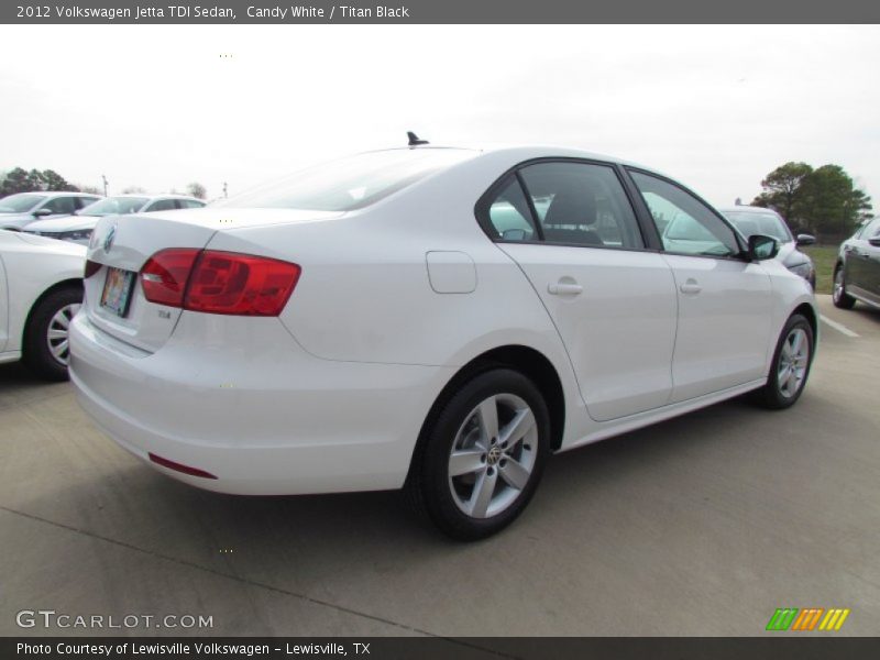 Candy White / Titan Black 2012 Volkswagen Jetta TDI Sedan
