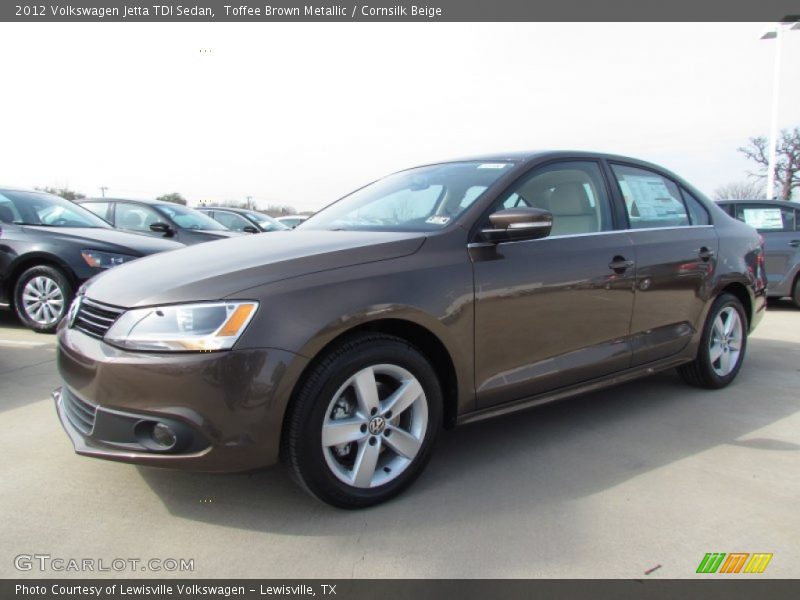 Toffee Brown Metallic / Cornsilk Beige 2012 Volkswagen Jetta TDI Sedan