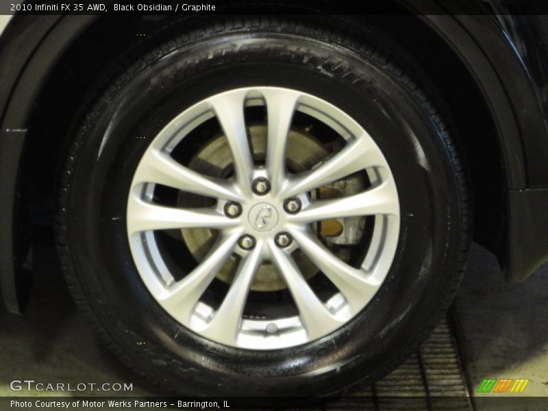 Black Obsidian / Graphite 2010 Infiniti FX 35 AWD