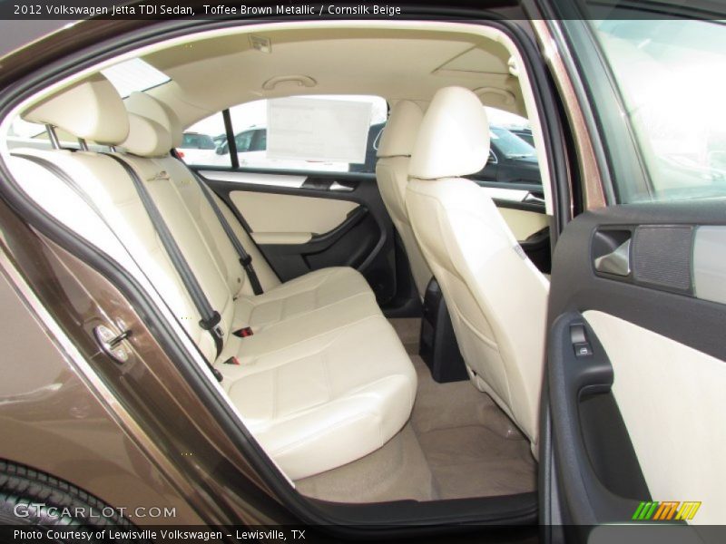  2012 Jetta TDI Sedan Cornsilk Beige Interior
