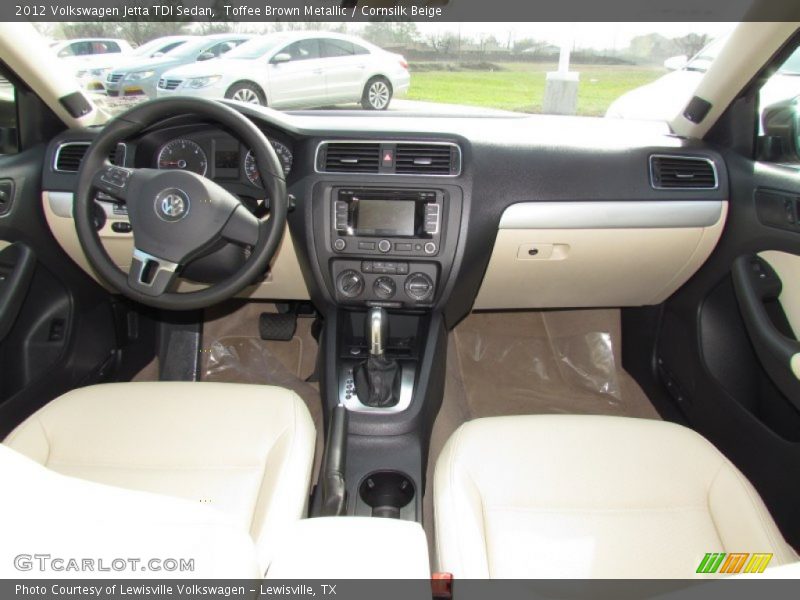 Dashboard of 2012 Jetta TDI Sedan
