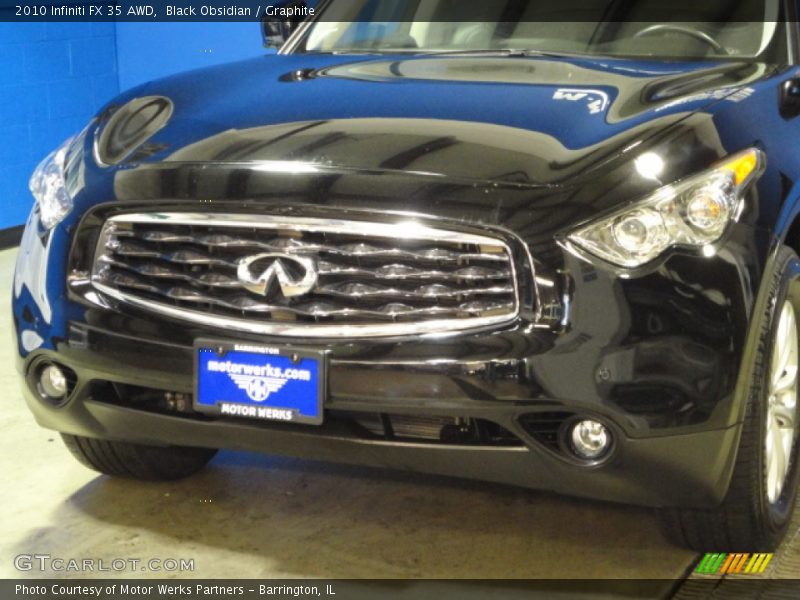 Black Obsidian / Graphite 2010 Infiniti FX 35 AWD