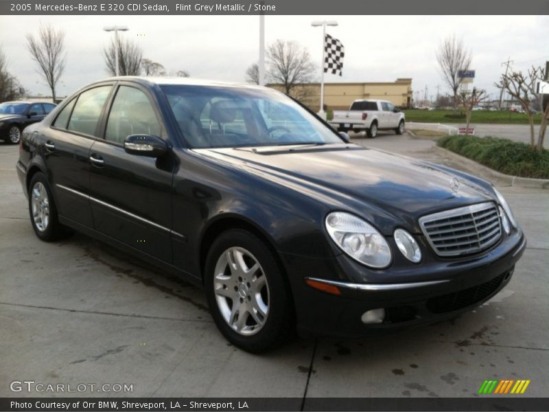 Flint Grey Metallic / Stone 2005 Mercedes-Benz E 320 CDI Sedan