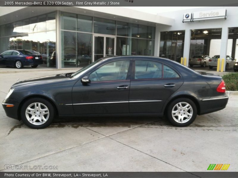 Flint Grey Metallic / Stone 2005 Mercedes-Benz E 320 CDI Sedan