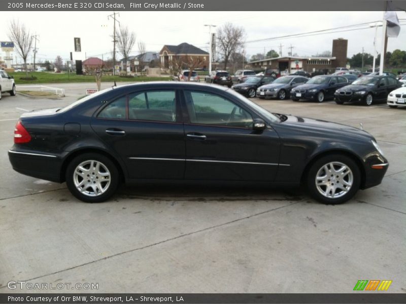 Flint Grey Metallic / Stone 2005 Mercedes-Benz E 320 CDI Sedan