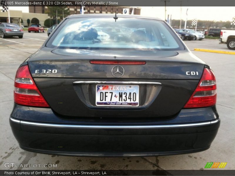 Flint Grey Metallic / Stone 2005 Mercedes-Benz E 320 CDI Sedan