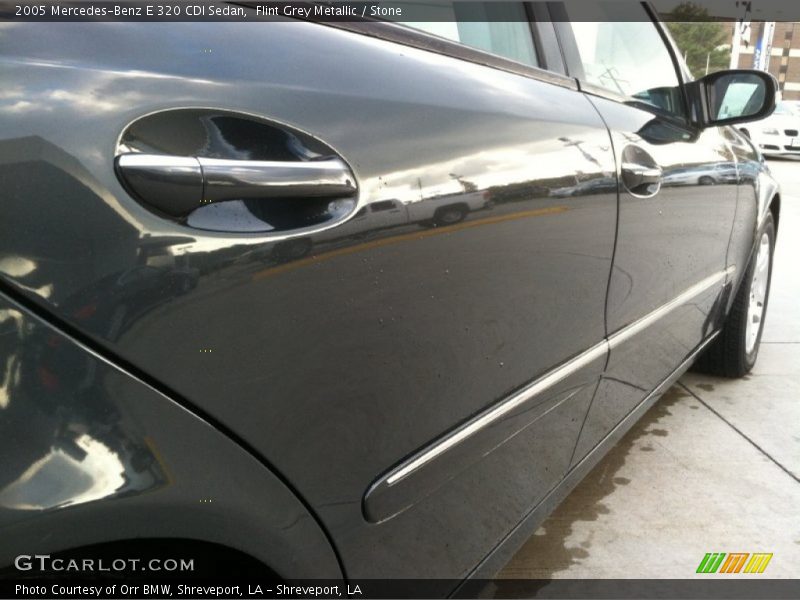 Flint Grey Metallic / Stone 2005 Mercedes-Benz E 320 CDI Sedan