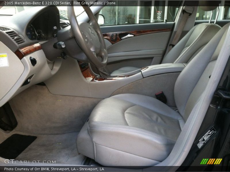 Flint Grey Metallic / Stone 2005 Mercedes-Benz E 320 CDI Sedan
