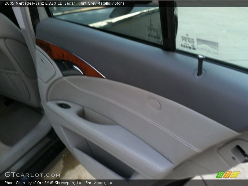 Flint Grey Metallic / Stone 2005 Mercedes-Benz E 320 CDI Sedan
