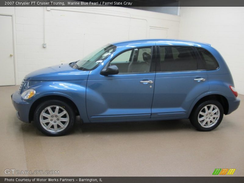 Marine Blue Pearl / Pastel Slate Gray 2007 Chrysler PT Cruiser Touring