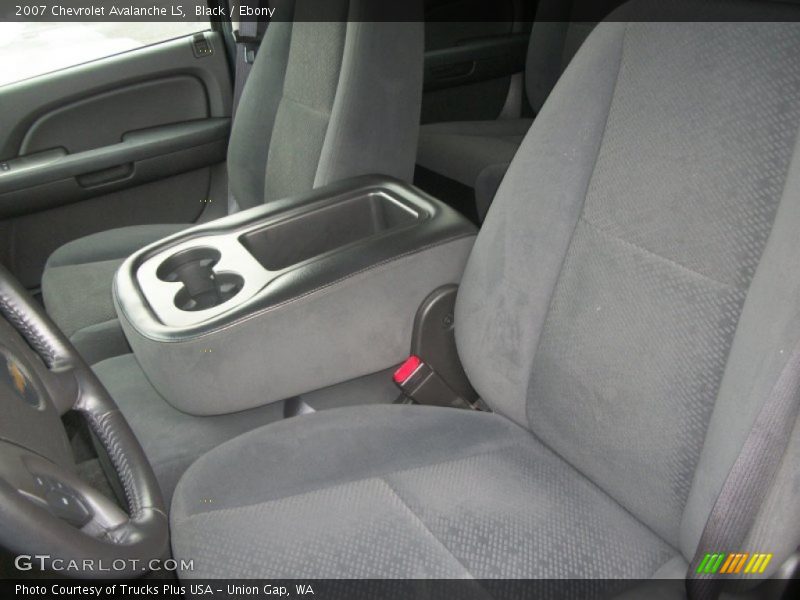 Black / Ebony 2007 Chevrolet Avalanche LS