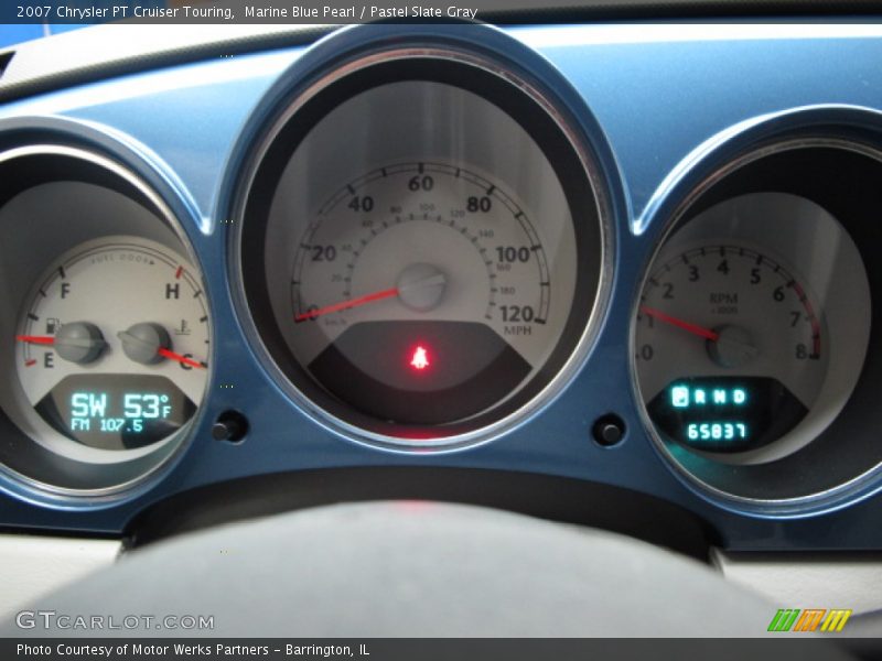 Marine Blue Pearl / Pastel Slate Gray 2007 Chrysler PT Cruiser Touring