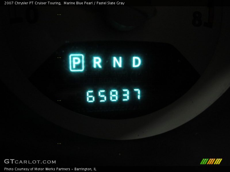 Marine Blue Pearl / Pastel Slate Gray 2007 Chrysler PT Cruiser Touring