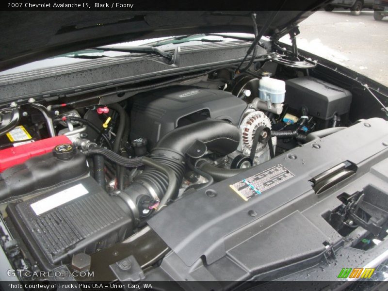 Black / Ebony 2007 Chevrolet Avalanche LS