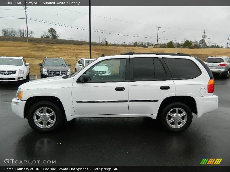 Summit White / Ebony 2008 GMC Envoy SLE