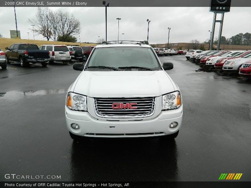 Summit White / Ebony 2008 GMC Envoy SLE