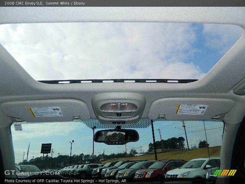 Summit White / Ebony 2008 GMC Envoy SLE