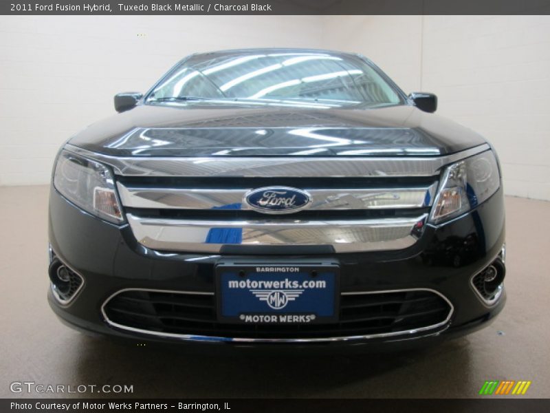 Tuxedo Black Metallic / Charcoal Black 2011 Ford Fusion Hybrid