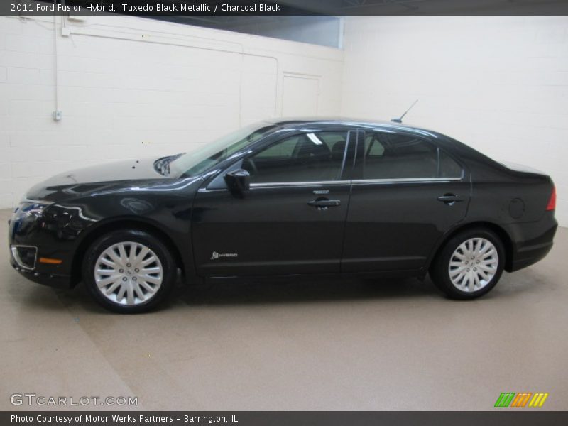 Tuxedo Black Metallic / Charcoal Black 2011 Ford Fusion Hybrid