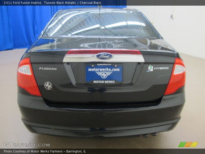 Tuxedo Black Metallic / Charcoal Black 2011 Ford Fusion Hybrid