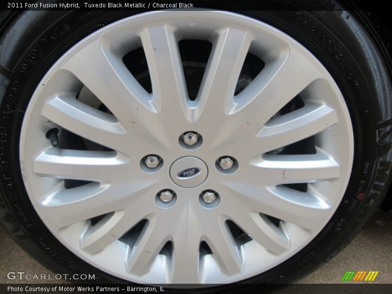 Tuxedo Black Metallic / Charcoal Black 2011 Ford Fusion Hybrid