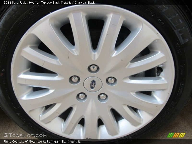 Tuxedo Black Metallic / Charcoal Black 2011 Ford Fusion Hybrid