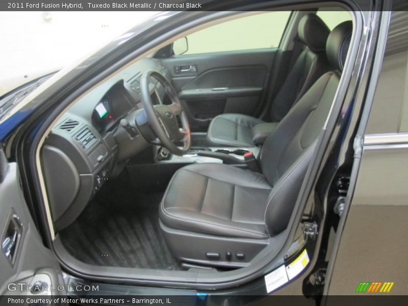 Tuxedo Black Metallic / Charcoal Black 2011 Ford Fusion Hybrid